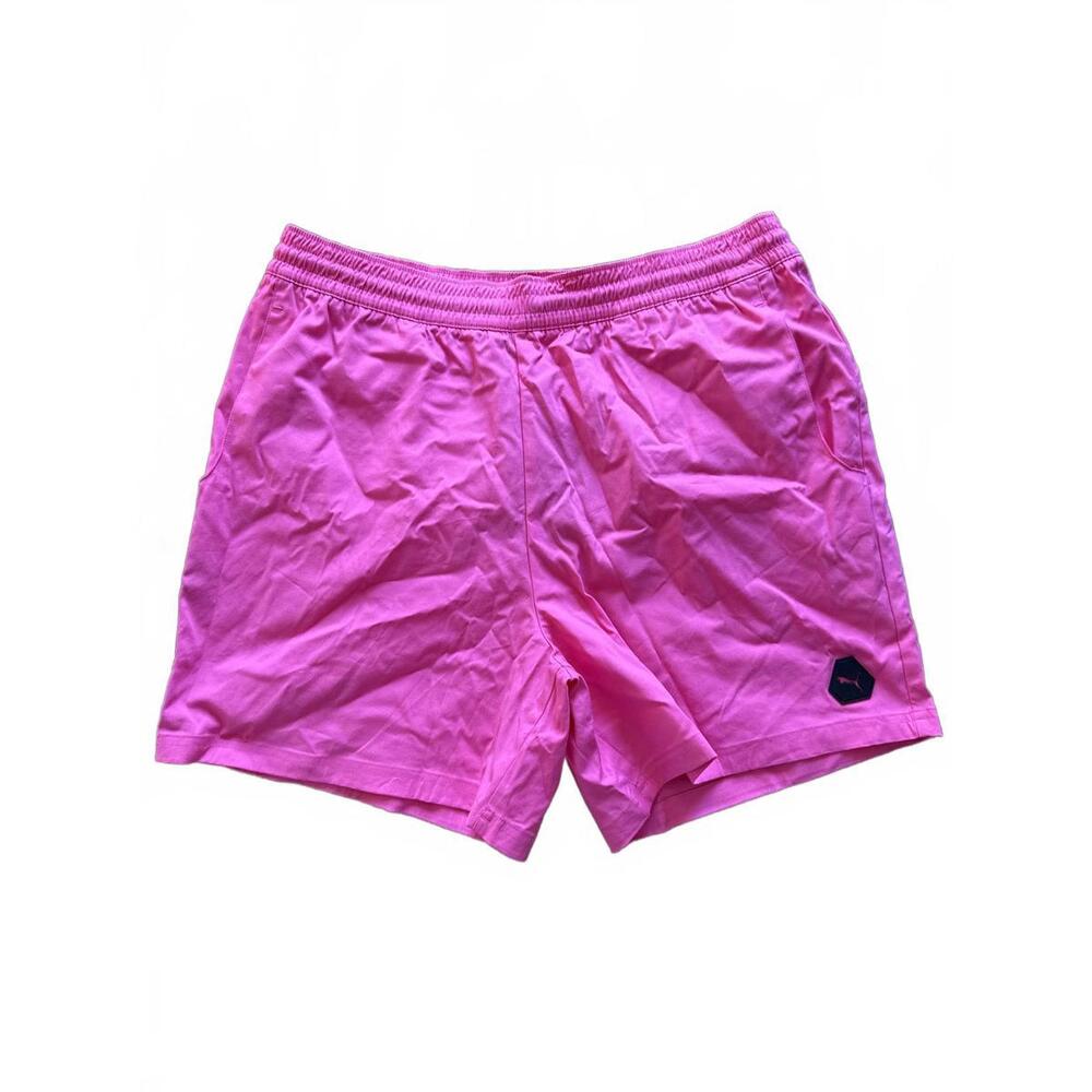 Puma Men's Casual Pink Shorts with Moisture Management